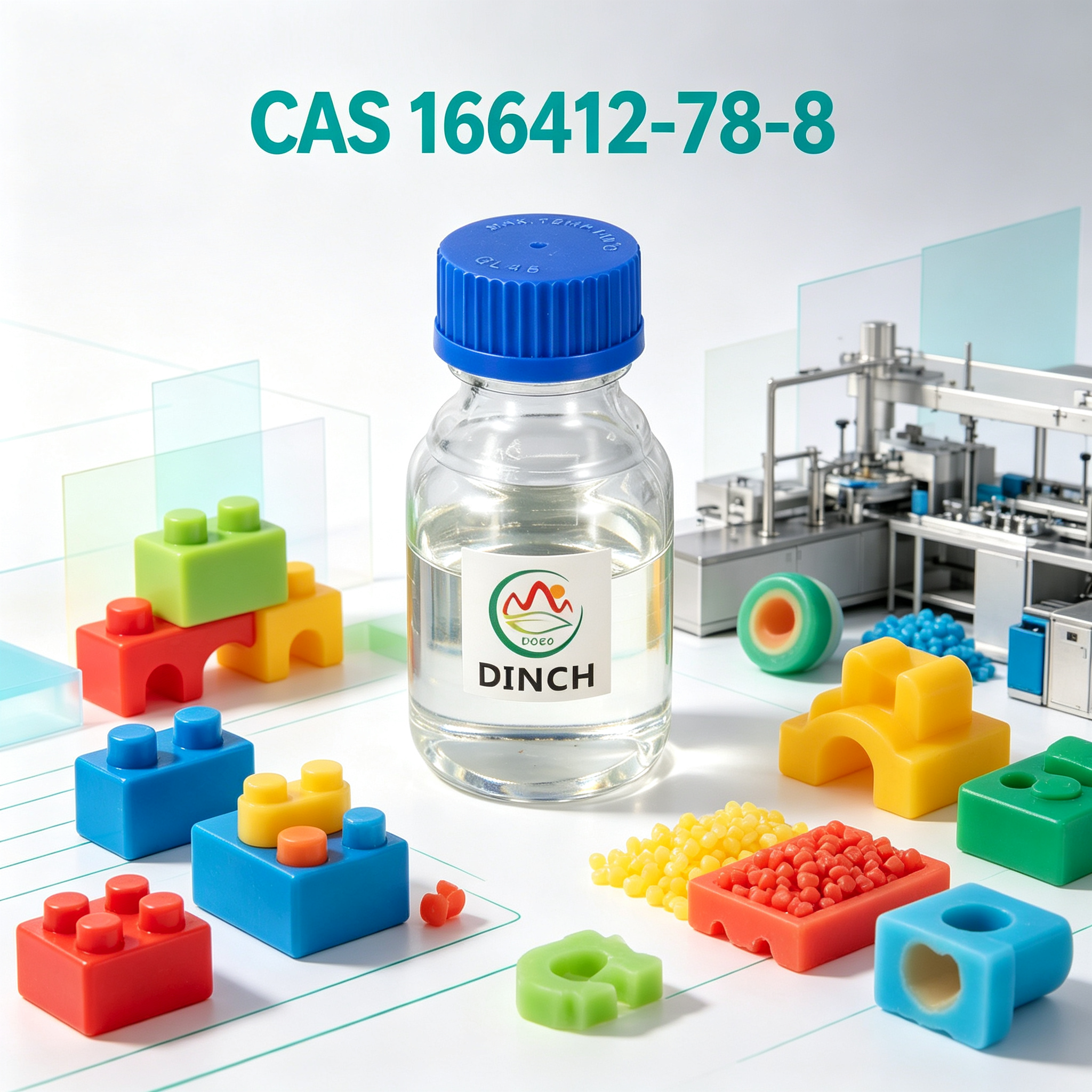 DINCH Plasticizer for Children's Toys - CAS 166412-78-8 Non-Toxic PVC Plasticizer