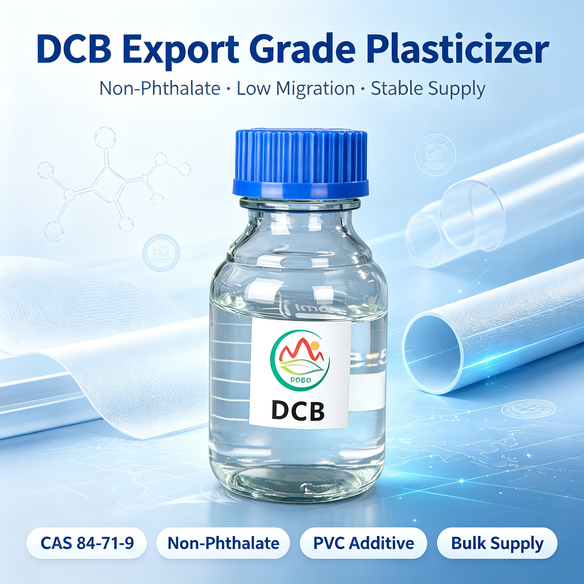 DCB Diisooctyl 1,2-Cyclohexanedicarboxylate Plasticizer for Flexible Foam and Sponge Rubber
