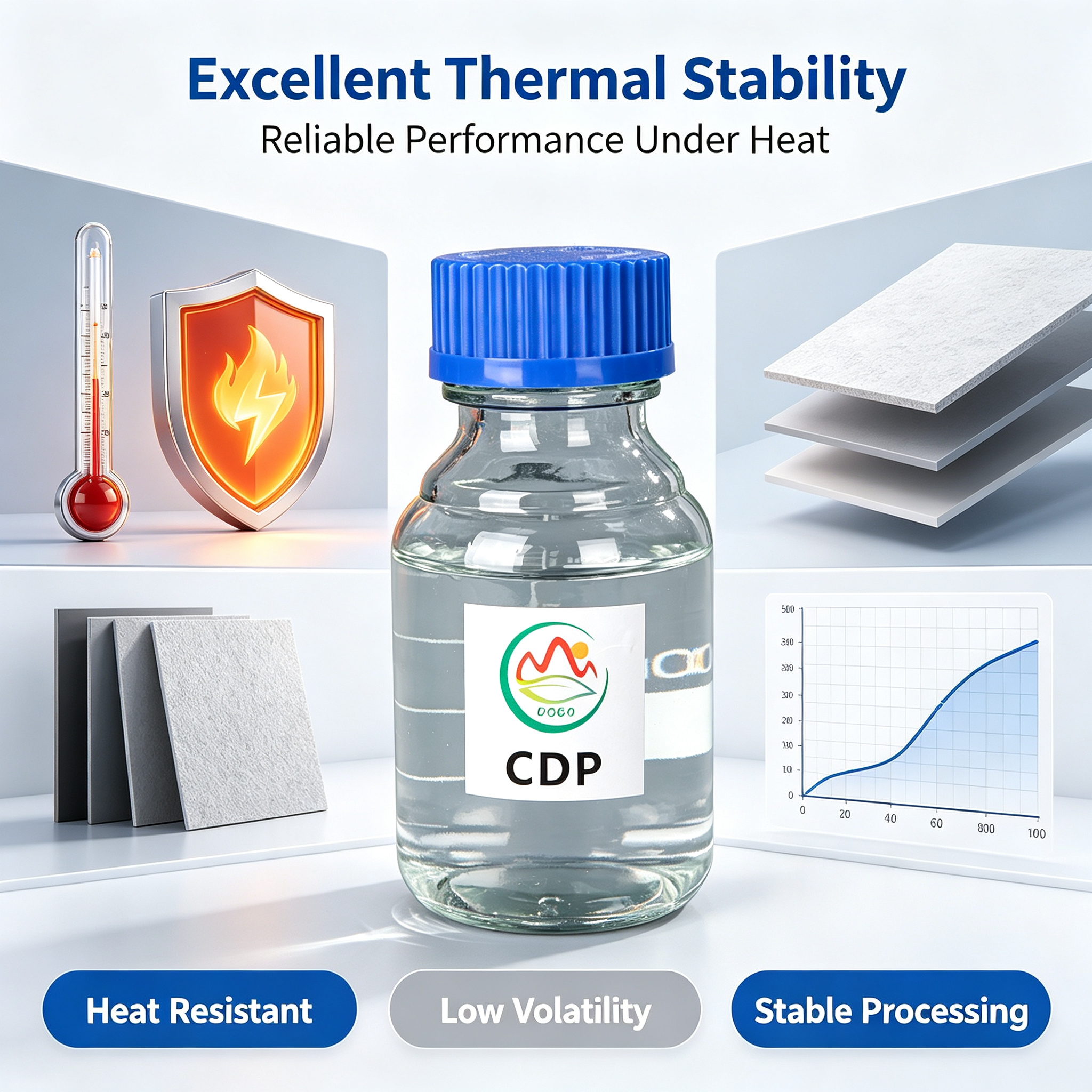 Cresyl Diphenyl Phosphate 99% Purity | CDP Chemical Auxiliary Agent